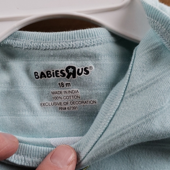 *NWT* A blue/green one piece - Picture 3 of 3